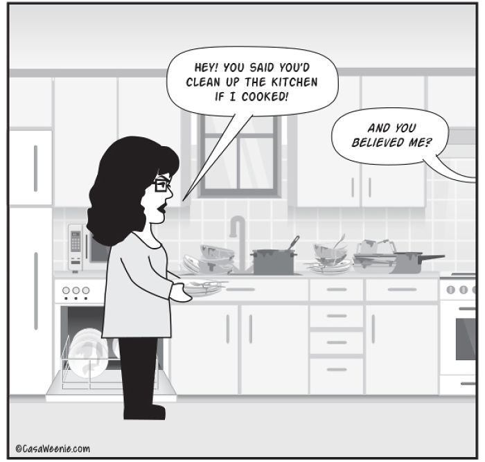 Whenever My Husband Frustrates Me, I Draw A Cartoon About It Whenever My Husband Frustrates Me, I Draw A Cartoon About It