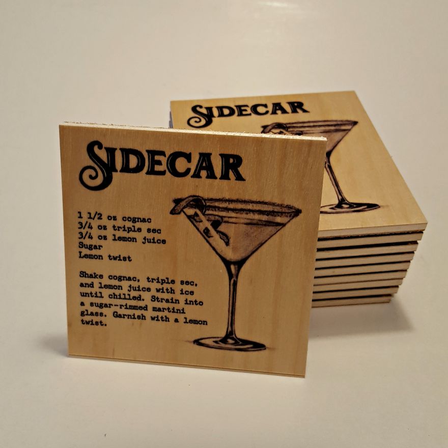 I Make Art With A Double Function – Coaster And Recipe I Make Art With A Double Function – Coaster And Recipe