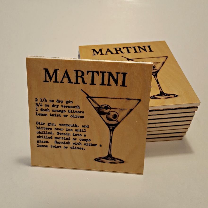 I Make Art With A Double Function – Coaster And Recipe I Make Art With A Double Function – Coaster And Recipe