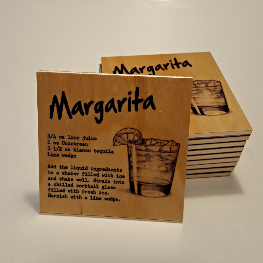 I Make Art With A Double Function – Coaster And Recipe I Make Art With A Double Function – Coaster And Recipe