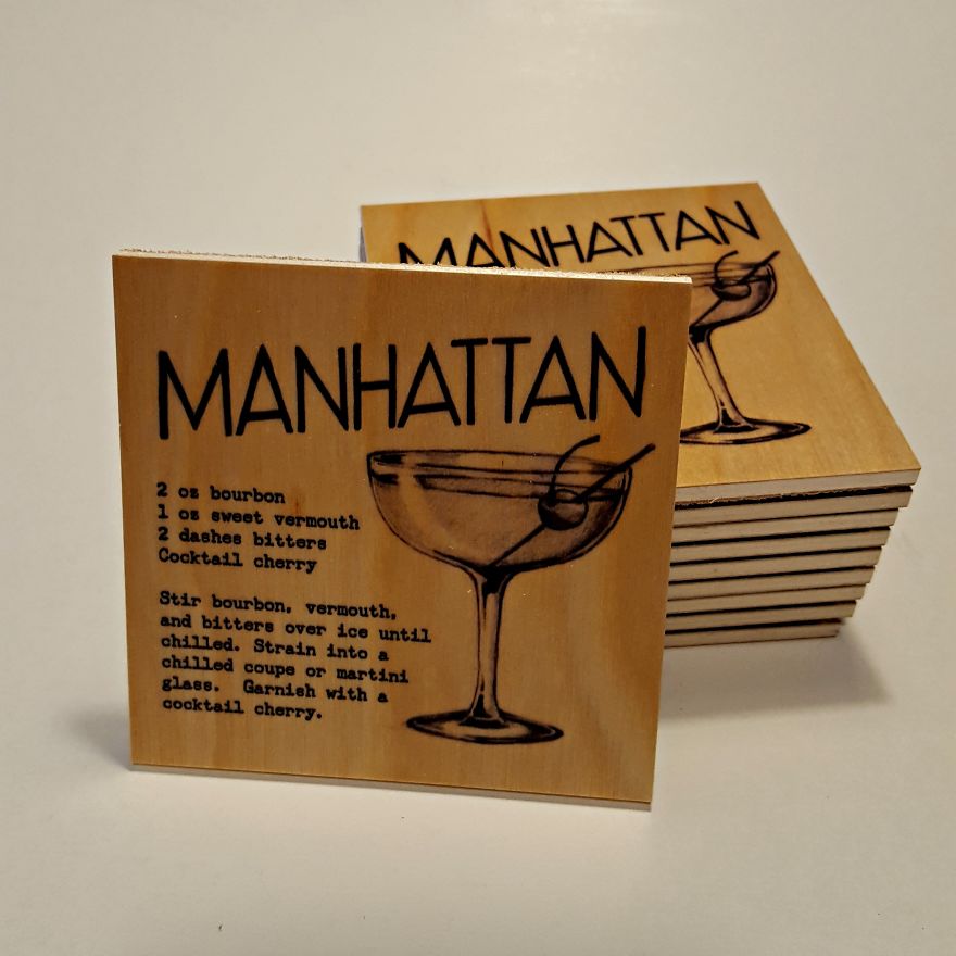 I Make Art With A Double Function – Coaster And Recipe I Make Art With A Double Function – Coaster And Recipe