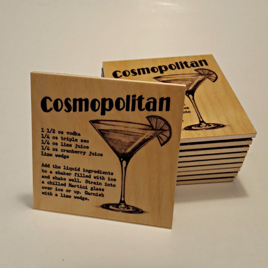 I Make Art With A Double Function – Coaster And Recipe I Make Art With A Double Function – Coaster And Recipe