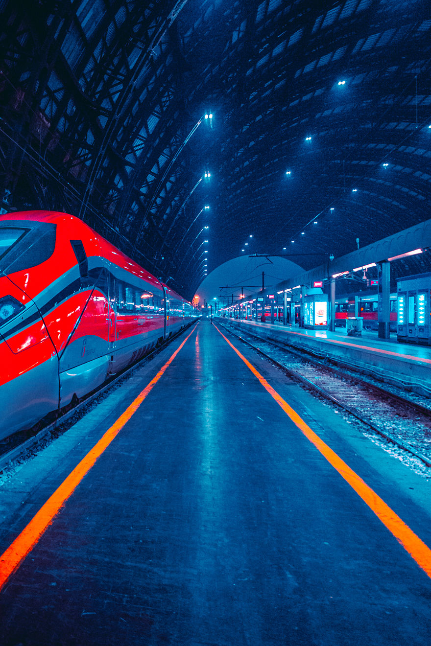 I Got Lost In The Beauty Of Milan At Night I Got Lost In The Beauty Of Milan At Night