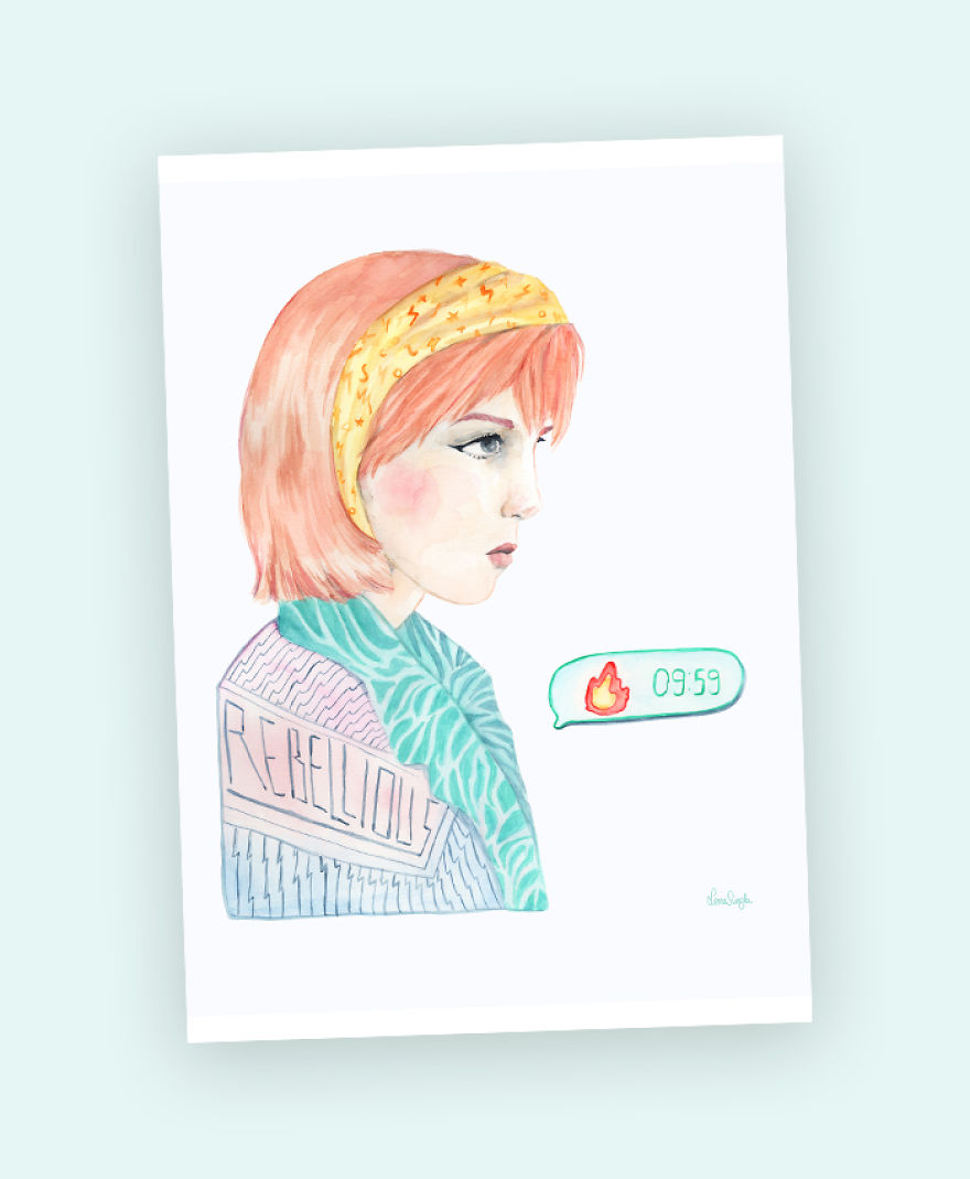 I’ve Built A Digital Stage For My New Watercolour Posters I’ve Built A Digital Stage For My New Watercolour Posters