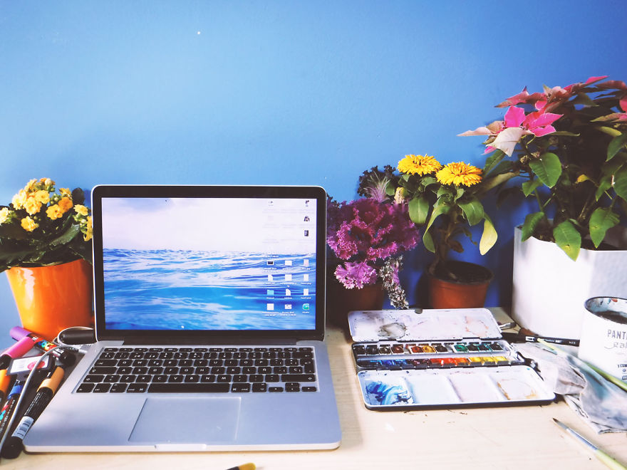 I’ve Built A Digital Stage For My New Watercolour Posters I’ve Built A Digital Stage For My New Watercolour Posters