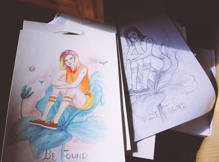 I’ve Built A Digital Stage For My New Watercolour Posters I’ve Built A Digital Stage For My New Watercolour Posters