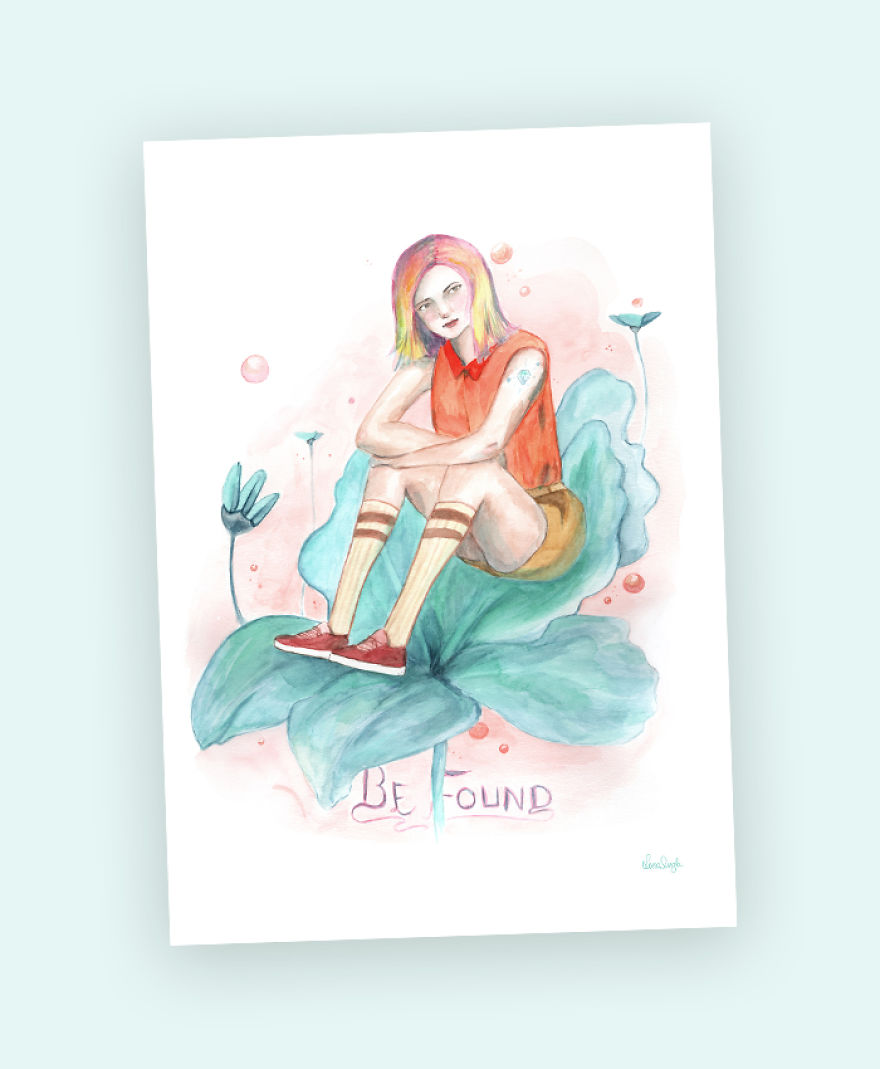 I’ve Built A Digital Stage For My New Watercolour Posters I’ve Built A Digital Stage For My New Watercolour Posters