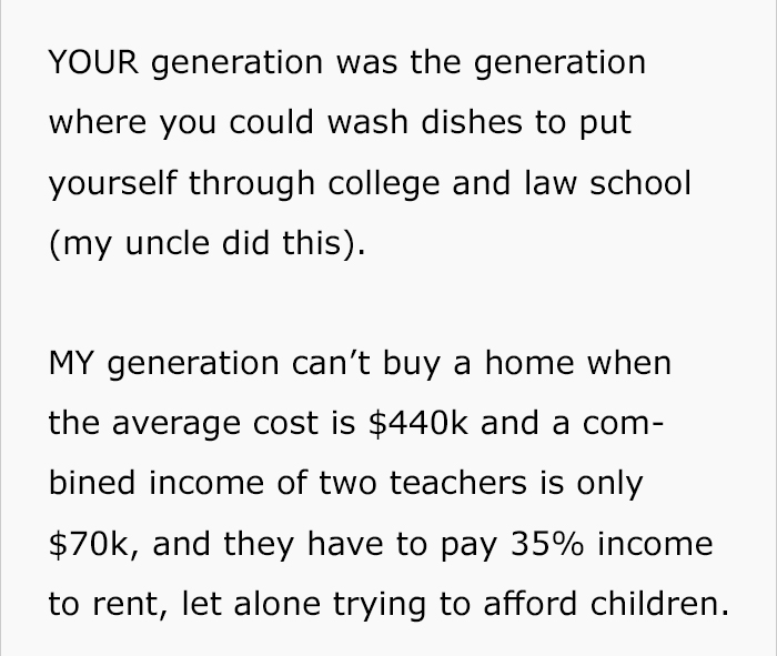 &#8216;Spoiled&#8217; Millennial Claims It Was Easier For Their Parent&#8217;s Generation, And His Rant Goes Viral