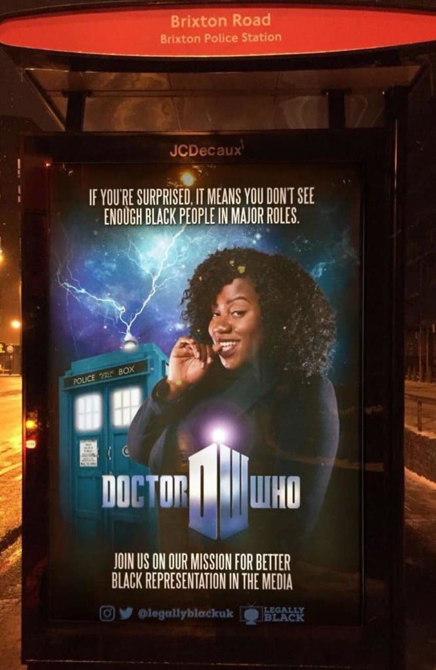 UK Activists Raise Awareness By Replacing White Actors With Black Leads In Movie Posters UK Activists Raise Awareness By Replacing White Actors With Black Leads In Movie Posters