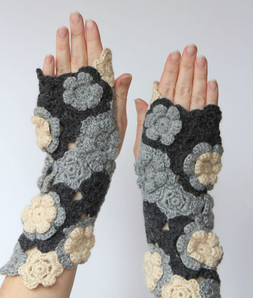 I Make Embroidered Mittens And Gloves That Will Keep Your Hands Warm