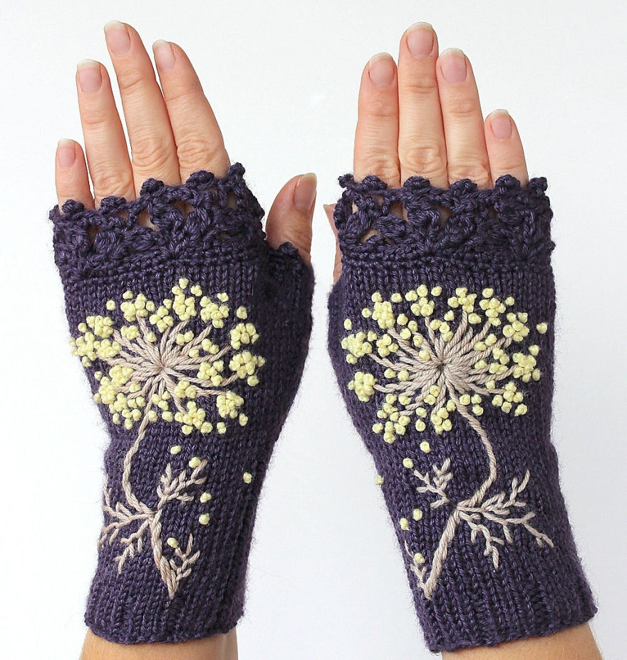 I Make Embroidered Mittens And Gloves That Will Keep Your Hands Warm