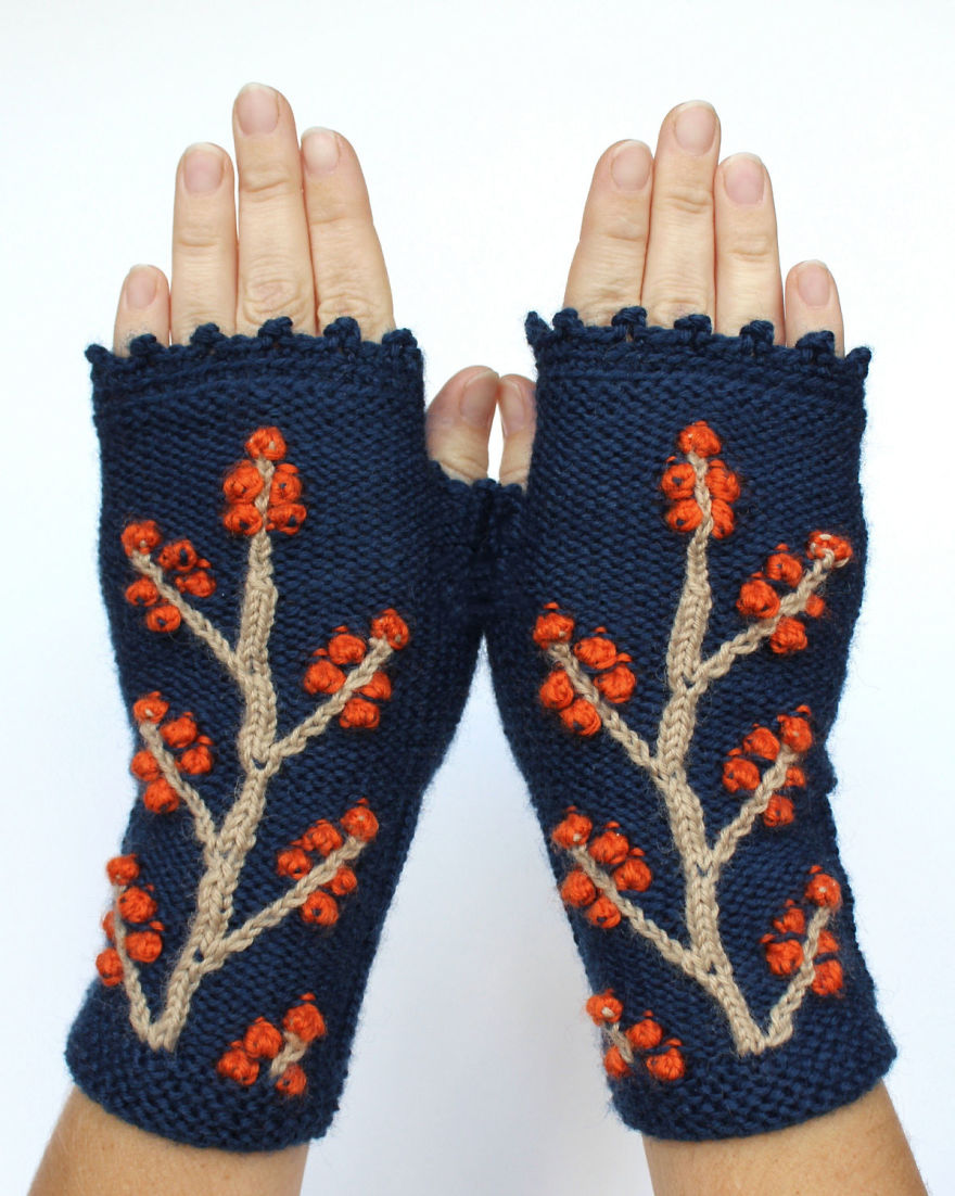 I Make Embroidered Mittens And Gloves That Will Keep Your Hands Warm
