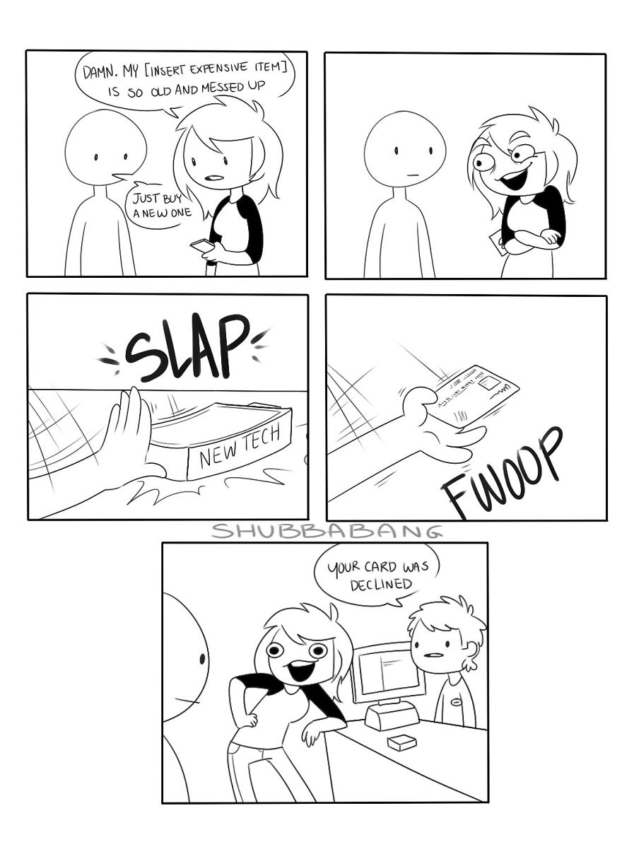 58 Hilarious Comics By Shubbabang Who Quit Her Job In Retail And Now Struggles With Adulting