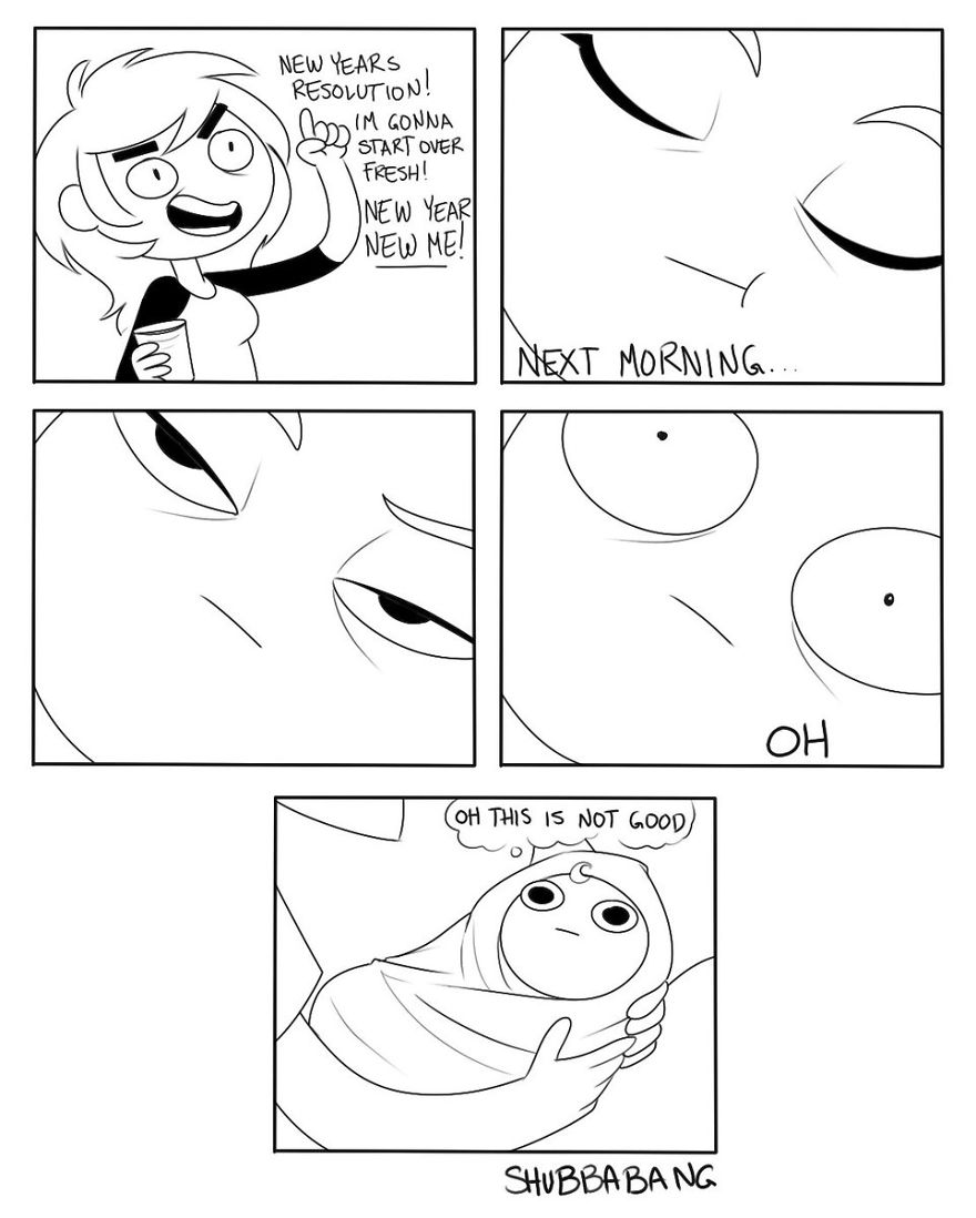 58 Hilarious Comics By Shubbabang Who Quit Her Job In Retail And Now Struggles With Adulting