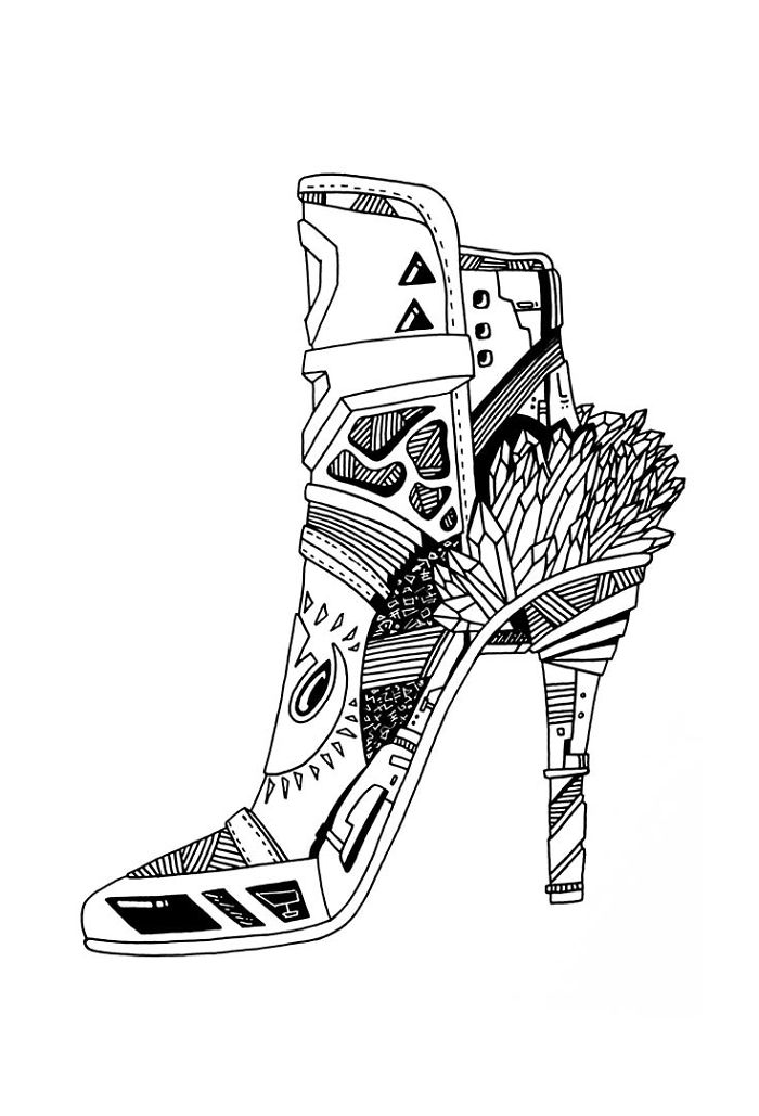 I Made These 24 Ink Line Drawings Into Coloring Pages