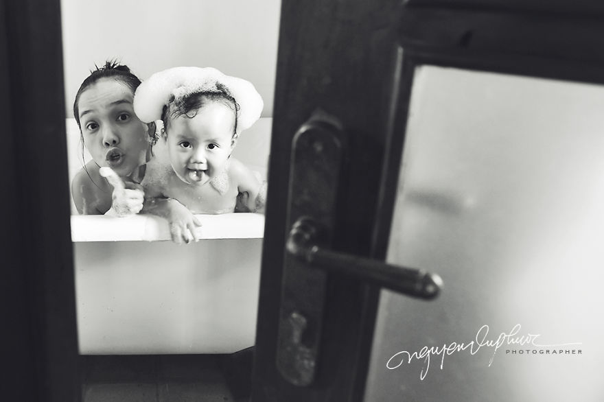 Inside A Happy House, The Is Always An Image Of A Woman