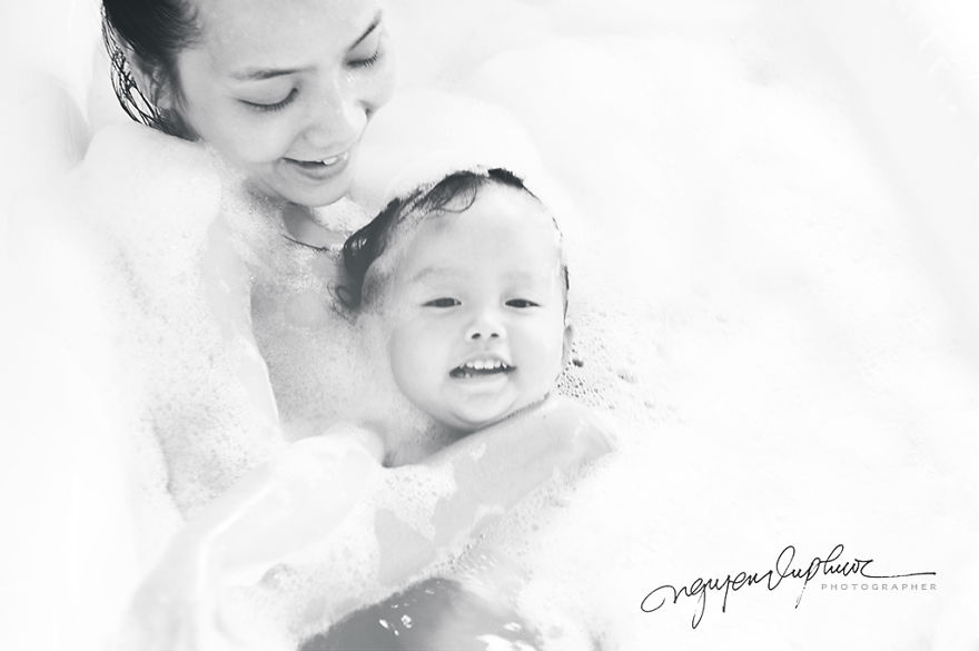 Inside A Happy House, The Is Always An Image Of A Woman