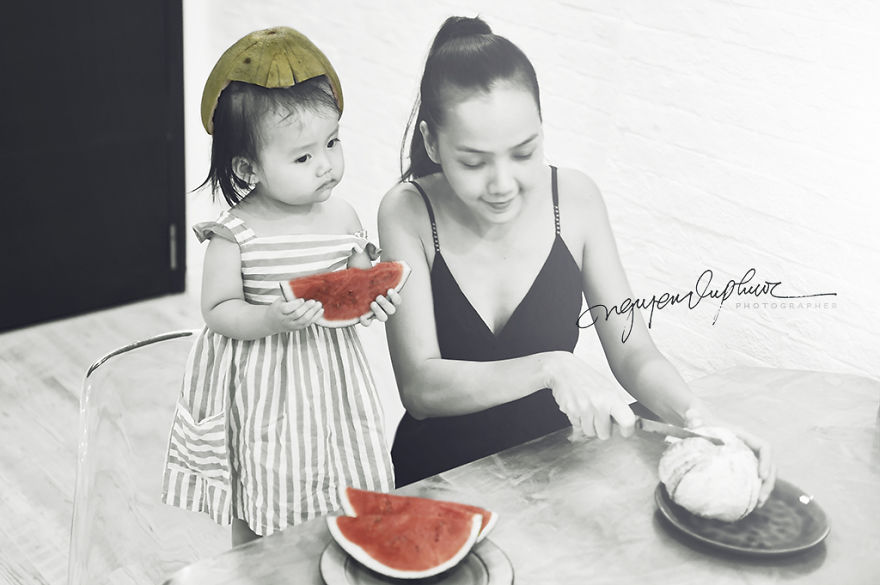 Inside A Happy House, The Is Always An Image Of A Woman