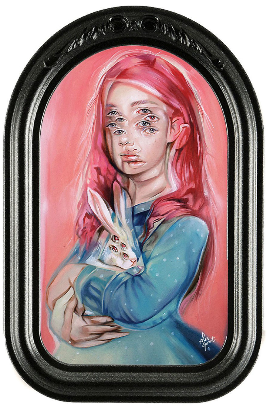 After Having A Heart Attack I Started Painting These Portraits That Will Make You Dizzy