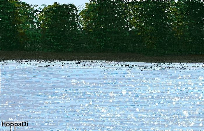 Thousands Of Computer Mouse Clicks 
and 10 Hours To Create A Masterpiece