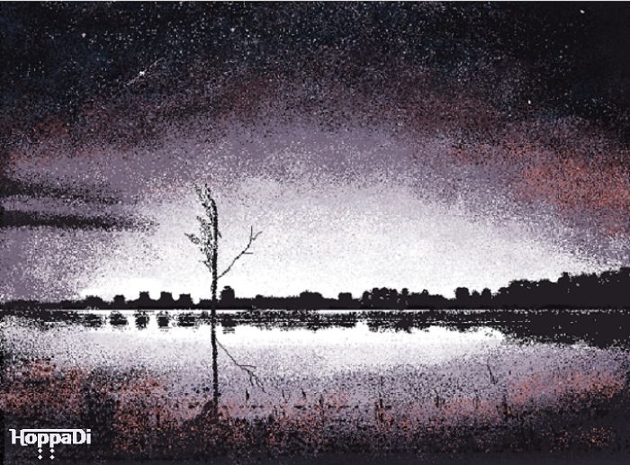 Thousands Of Computer Mouse Clicks 
and 10 Hours To Create A Masterpiece