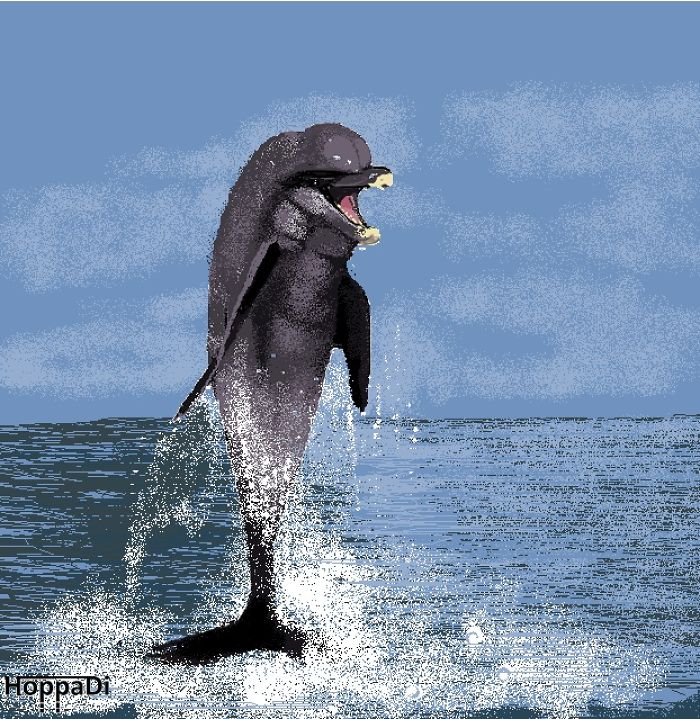 Thousands Of Computer Mouse Clicks 
and 10 Hours To Create A Masterpiece