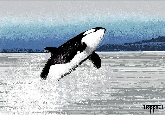 Thousands Of Computer Mouse Clicks 
and 10 Hours To Create A Masterpiece