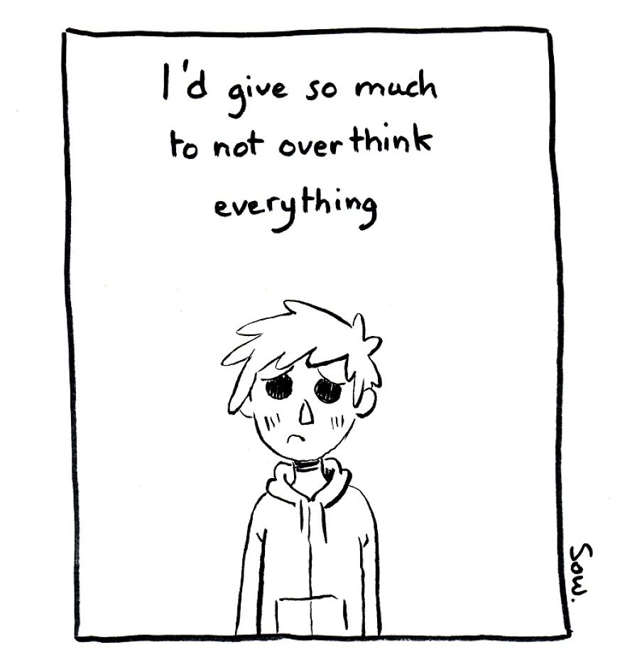 I Illustrate My Darkest Thoughts To Help People Understand What It&#8217;s Like To Suffer From Mental Illness