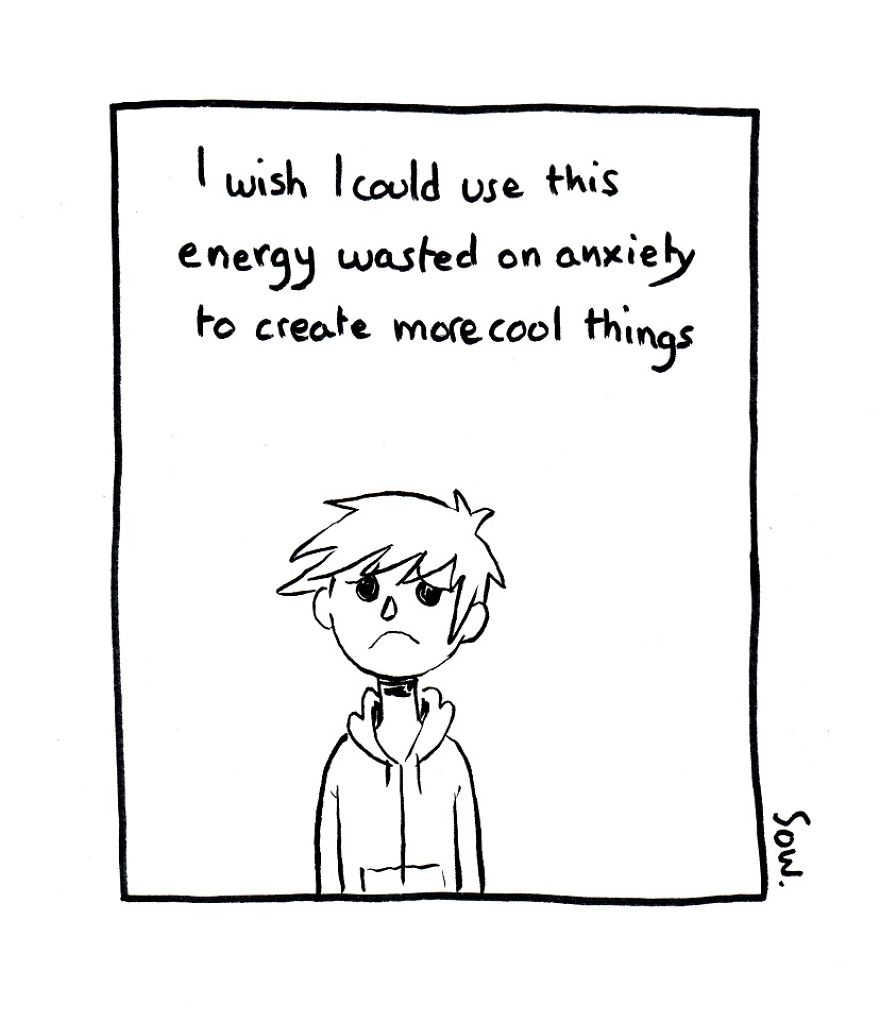 I Illustrate My Darkest Thoughts To Help People Understand What It&#8217;s Like To Suffer From Mental Illness