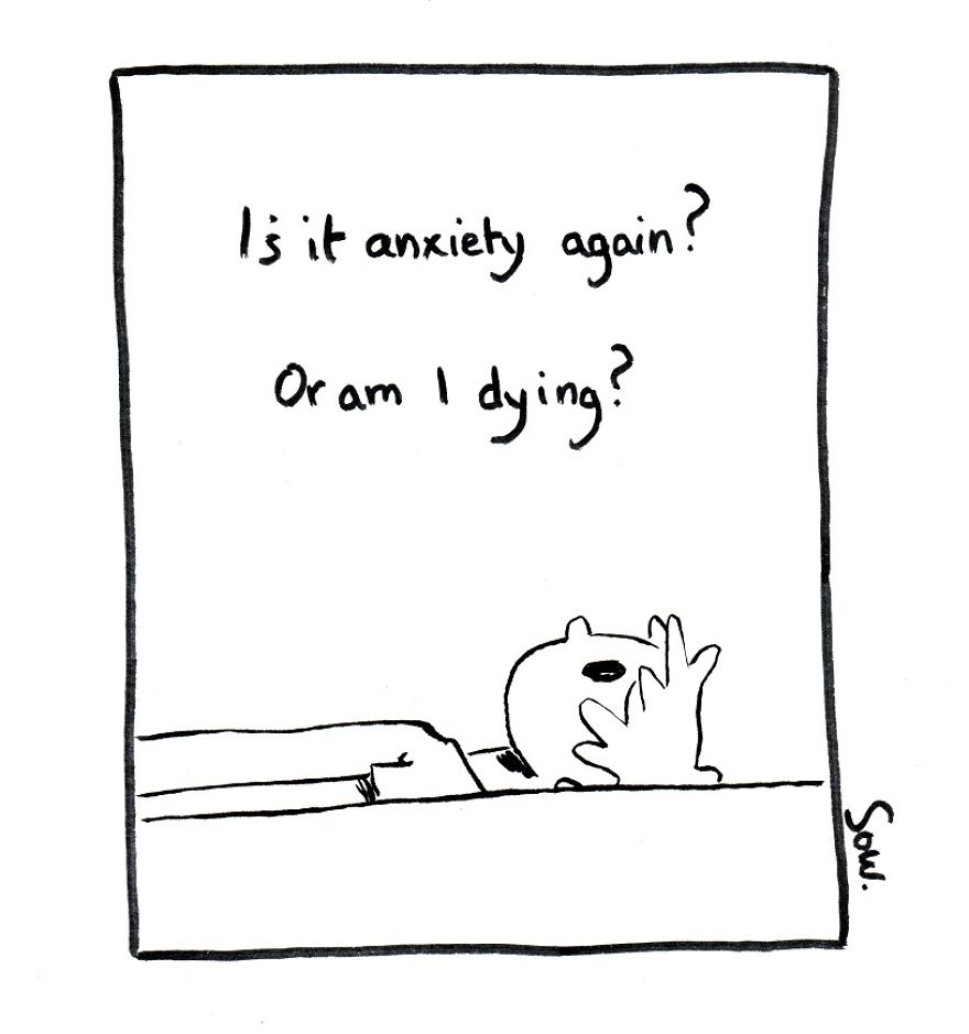 I Illustrate My Darkest Thoughts To Help People Understand What It&#8217;s Like To Suffer From Mental Illness