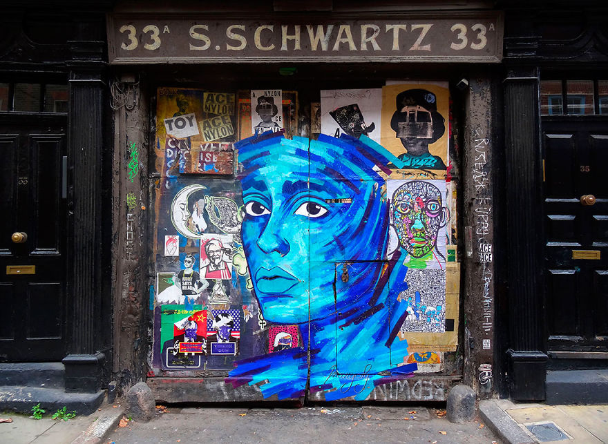 I Paint Colorful Portraits Of Women In The Streets Around The World