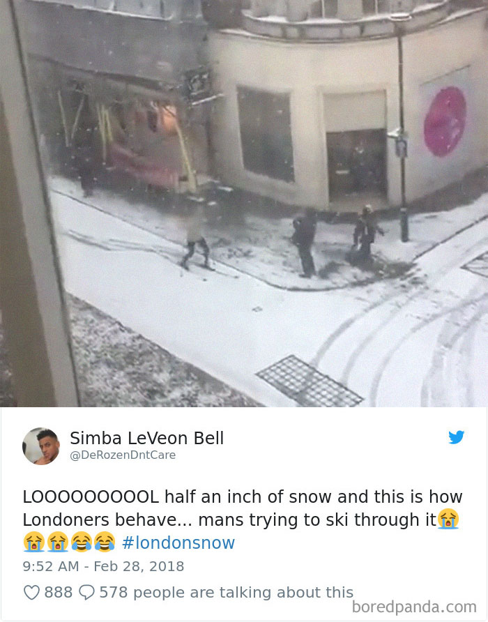 Internet Can&#8217;t Stop Laughing At Brits Who Are In Absolute Chaos Because Of A Little Snow