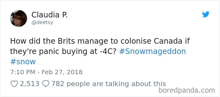 Internet Can&#8217;t Stop Laughing At Brits Who Are In Absolute Chaos Because Of A Little Snow
