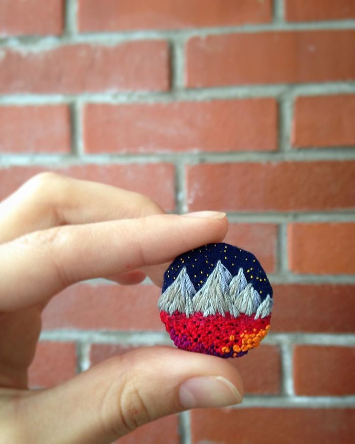 This Embroidery Artist Uses Thread Instead Of Paint To Create Amazing Landscape Scenes This Embroidery Artist Uses Thread Instead Of Paint To Create Amazing Landscape Scenes