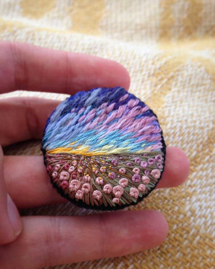 This Embroidery Artist Uses Thread Instead Of Paint To Create Amazing Landscape Scenes This Embroidery Artist Uses Thread Instead Of Paint To Create Amazing Landscape Scenes