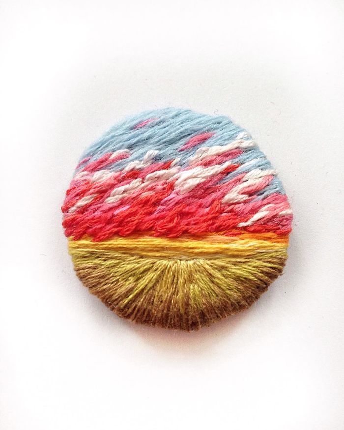 This Embroidery Artist Uses Thread Instead Of Paint To Create Amazing Landscape Scenes This Embroidery Artist Uses Thread Instead Of Paint To Create Amazing Landscape Scenes