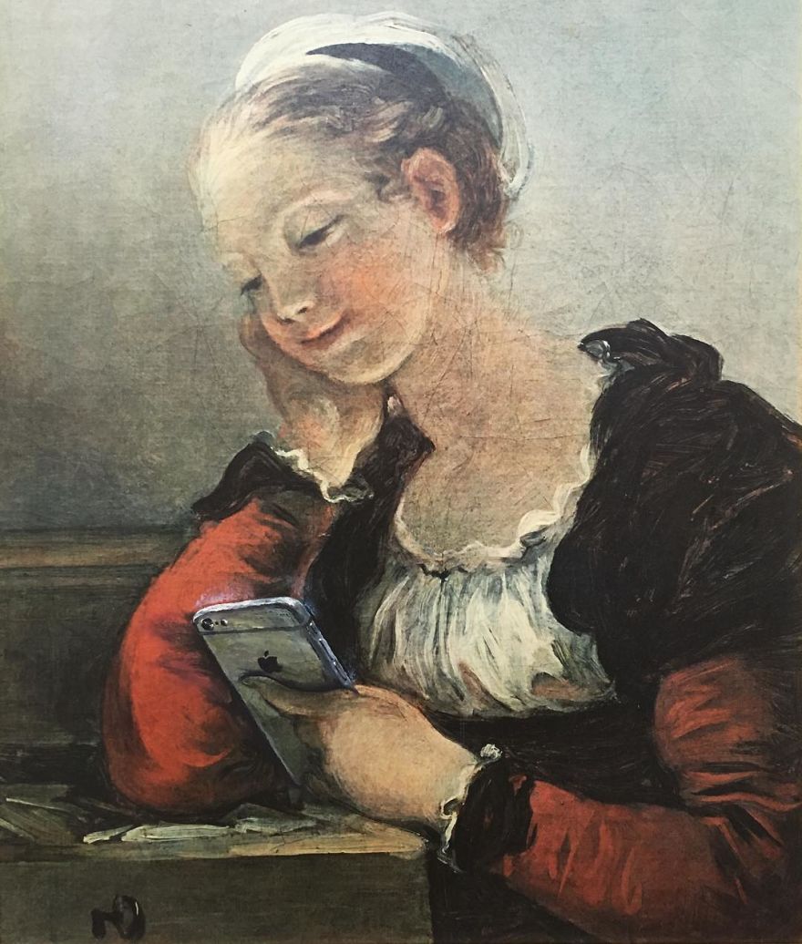 This Guy Continues To Paint Pop-Culture Characters Into Old Thrift-Store Paintings (New Pics) This Guy Continues To Paint Pop-Culture Characters Into Old Thrift-Store Paintings (New Pics)