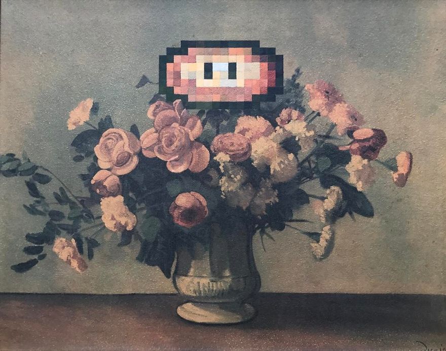 This Guy Continues To Paint Pop-Culture Characters Into Old Thrift-Store Paintings (New Pics) This Guy Continues To Paint Pop-Culture Characters Into Old Thrift-Store Paintings (New Pics)