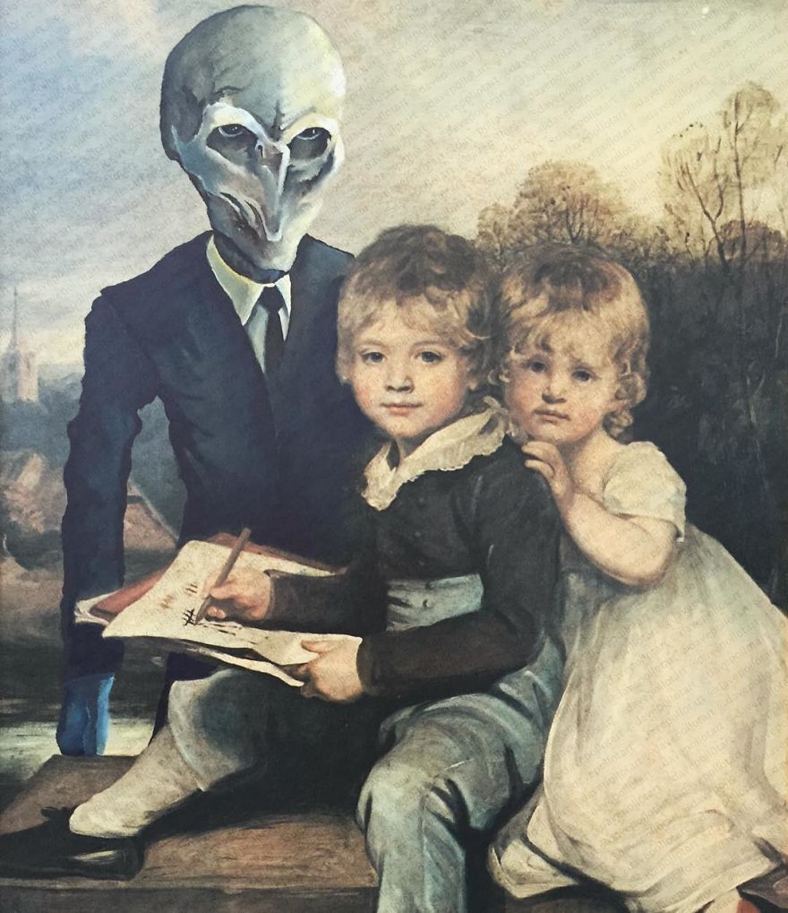 This Guy Continues To Paint Pop-Culture Characters Into Old Thrift-Store Paintings (New Pics) This Guy Continues To Paint Pop-Culture Characters Into Old Thrift-Store Paintings (New Pics)