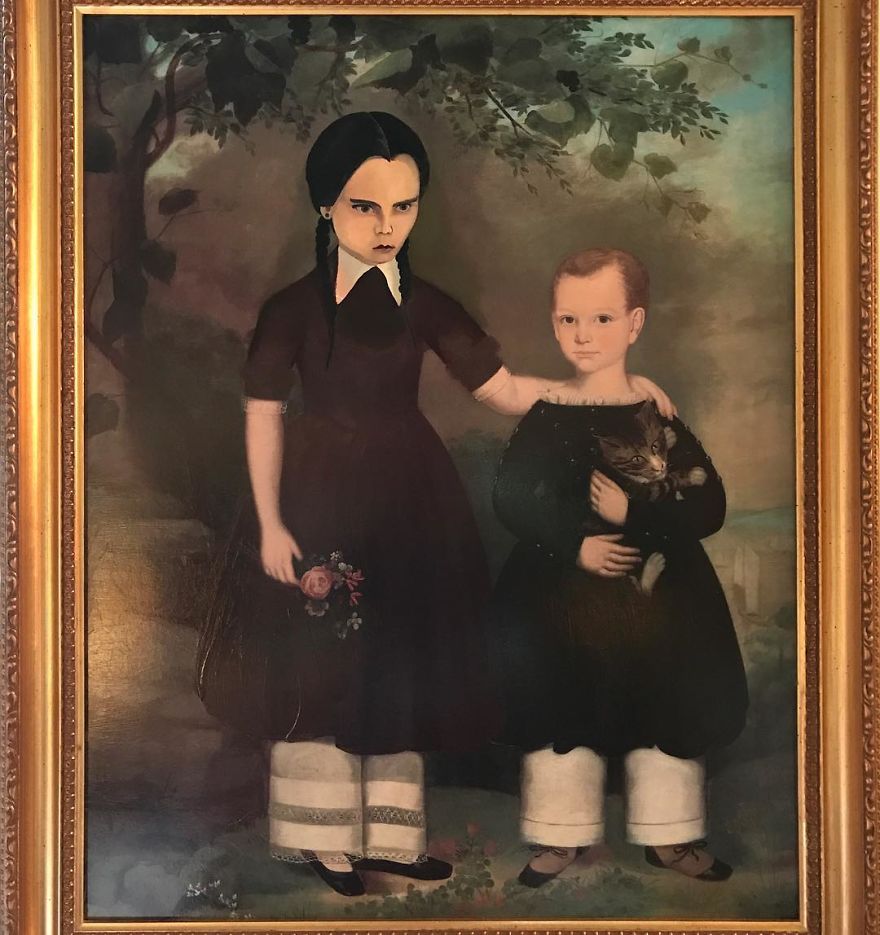 This Guy Continues To Paint Pop-Culture Characters Into Old Thrift-Store Paintings (New Pics) This Guy Continues To Paint Pop-Culture Characters Into Old Thrift-Store Paintings (New Pics)