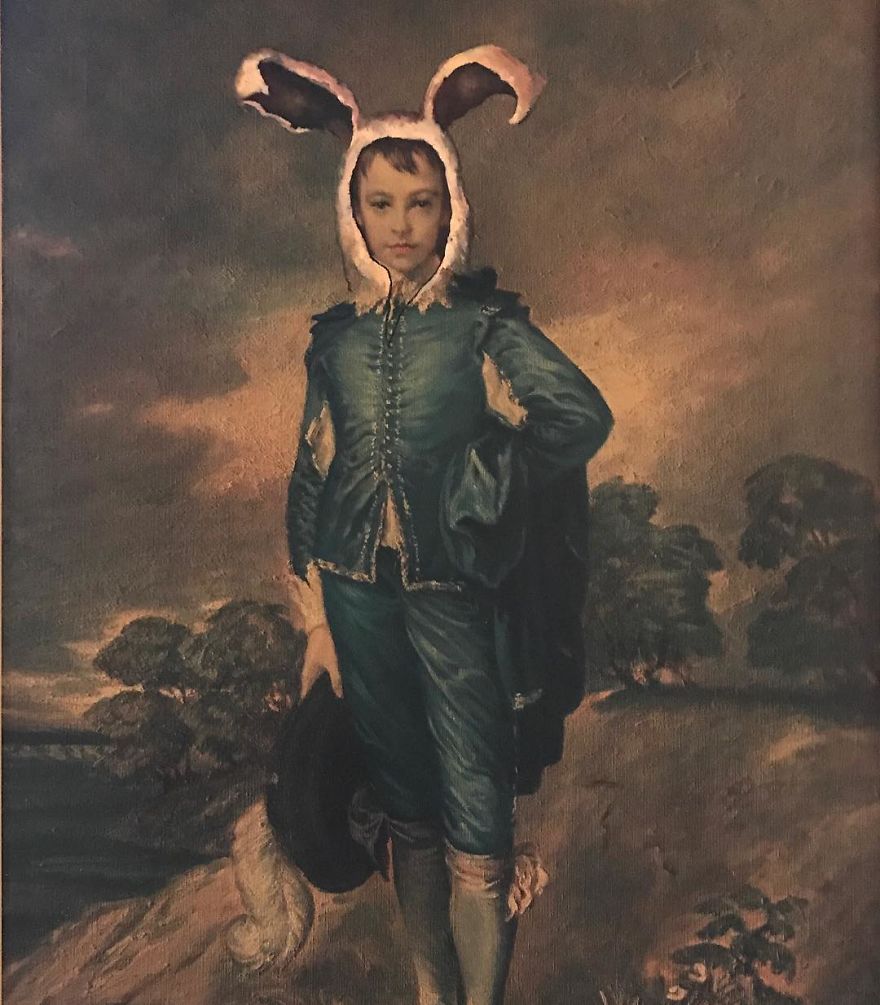 This Guy Continues To Paint Pop-Culture Characters Into Old Thrift-Store Paintings (New Pics) This Guy Continues To Paint Pop-Culture Characters Into Old Thrift-Store Paintings (New Pics)