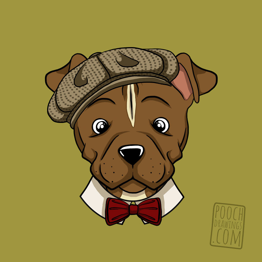 12 Gentlemen Dogs Illustrated By Dog Addicted Artist 12 Gentlemen Dogs Illustrated By Dog Addicted Artist