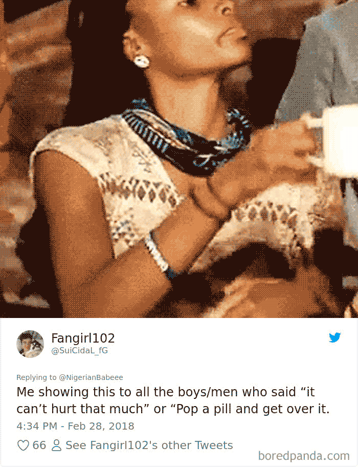 Doctor Says Period Cramps Are Just As Painful As A Heart Attack, The Internet Reacts (30 Pics)