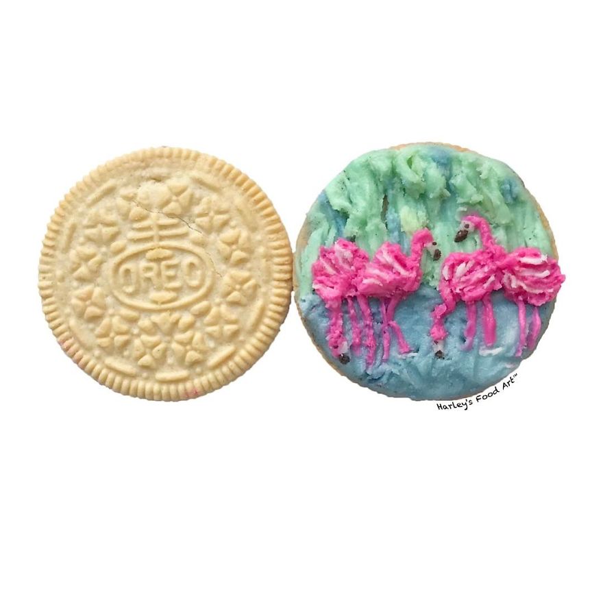 Artist Makes Art With Oreo Fillings And The Result Is &#8220;Delicious&#8221;