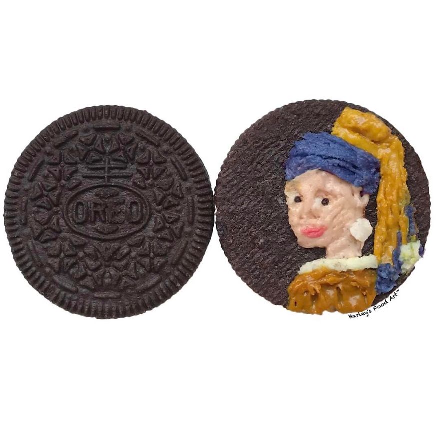 Artist Makes Art With Oreo Fillings And The Result Is &#8220;Delicious&#8221;