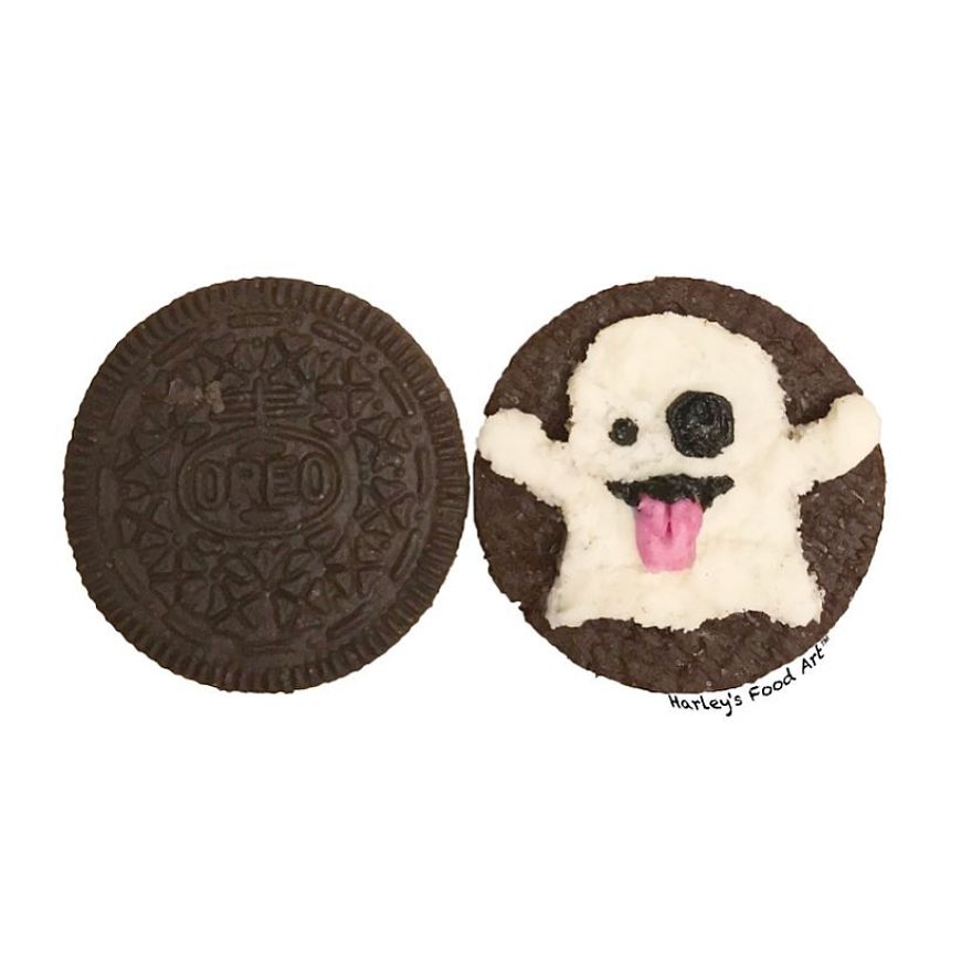 Artist Makes Art With Oreo Fillings And The Result Is &#8220;Delicious&#8221;