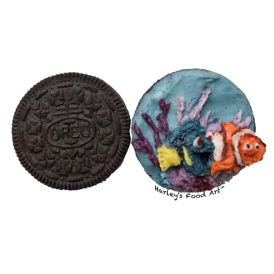 Artist Makes Art With Oreo Fillings And The Result Is &#8220;Delicious&#8221;