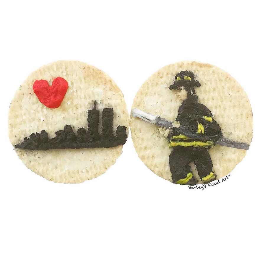 Artist Makes Art With Oreo Fillings And The Result Is &#8220;Delicious&#8221;