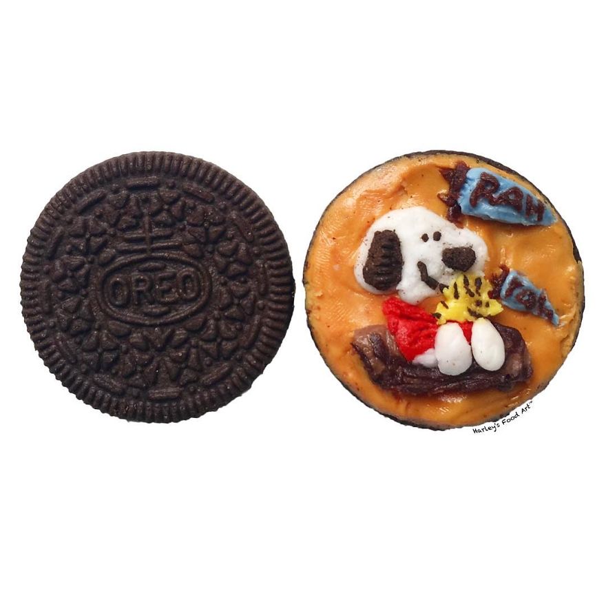 Artist Makes Art With Oreo Fillings And The Result Is &#8220;Delicious&#8221;