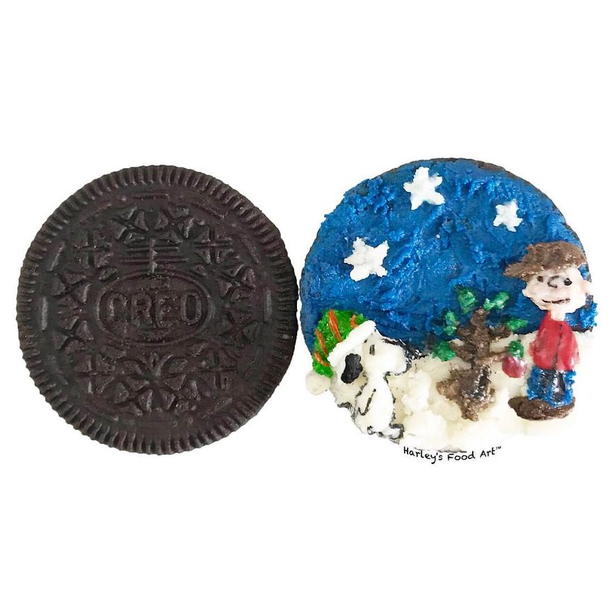 Artist Makes Art With Oreo Fillings And The Result Is &#8220;Delicious&#8221;